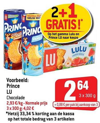 Promoties Prince lu - Lu - Geldig van 03/11/2021 tot 09/11/2021 bij Smatch