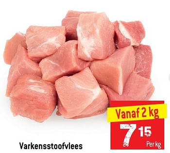Promoties Varkensstoofvlees - Huismerk - Buurtslagers - Geldig van 03/11/2021 tot 09/11/2021 bij Smatch