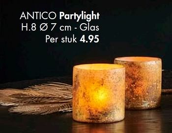 Promoties Antico partylight - Huismerk - Casa - Geldig van 01/11/2021 tot 25/12/2021 bij Casa