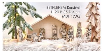 Promoties Bethlehem kerststal - Huismerk - Casa - Geldig van 01/11/2021 tot 25/12/2021 bij Casa