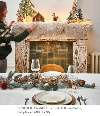 Promoties Concrete kerststal - Huismerk - Casa - Geldig van 01/11/2021 tot 25/12/2021 bij Casa