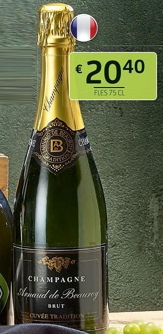Promoties Champagne - Champagne - Geldig van 05/11/2021 tot 18/11/2021 bij BelBev