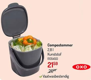 Promoties Compostemmer - Oxo - Geldig van 27/10/2021 tot 09/11/2021 bij Oh'Green