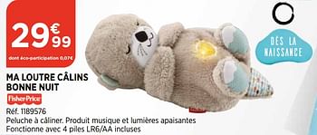 Ma loutre calin bonne nuit - Fisher Price