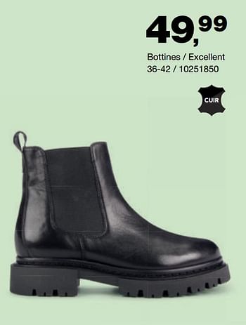Promotions Bottines - excellent - Excellent Quality Wear - Valide de 05/11/2021 à 21/11/2021 chez Bristol