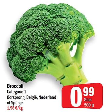 Promoties Broccoli - Huismerk - Smatch - Geldig van 10/11/2021 tot 16/11/2021 bij Smatch
