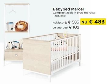 Promoties Babybed marcel - Huismerk - Molecule - Geldig van 01/11/2021 tot 30/11/2021 bij Molecule