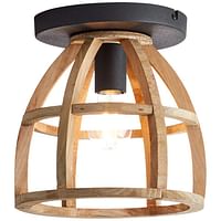 Brilliant hanglamp Matrix - hout - 95 cm - Leen Bakker-Huismerk - Leen Bakker