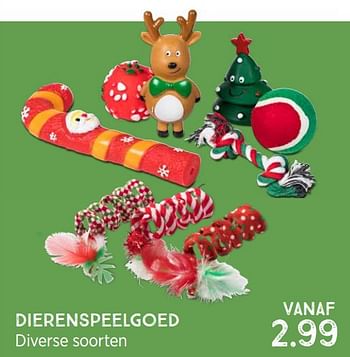 Promoties Dierenspeelgoed - Huismerk - Xenos - Geldig van 08/11/2021 tot 26/12/2021 bij Xenos