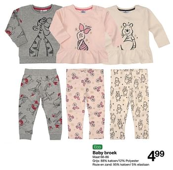 Promoties Baby broek - Huismerk - Zeeman  - Geldig van 13/11/2021 tot 19/11/2021 bij Zeeman