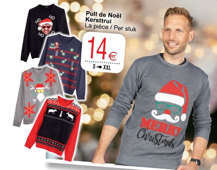 Produit maison Cora Pull de no l kersttrui En promotion chez Cora