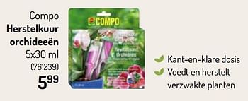 Promoties Compo herstelkuur orchideeën - Compo - Geldig van 10/11/2021 tot 21/11/2021 bij Oh'Green