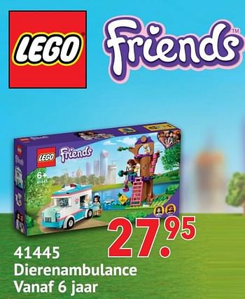 Promoties 41445 dierenambulance - Lego - Geldig van 01/11/2021 tot 06/12/2021 bij Freetime