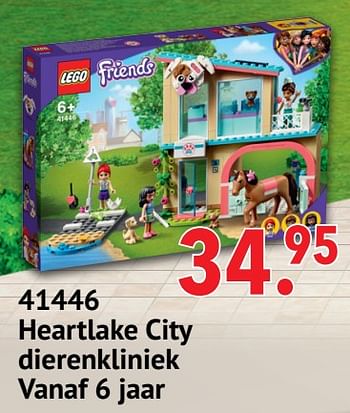 Promotions 41446 heartlake city dierenkliniek - Lego - Valide de 01/11/2021 à 06/12/2021 chez Freetime