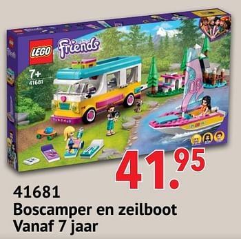 Promoties 41681 boscamper en zeilboot - Lego - Geldig van 01/11/2021 tot 06/12/2021 bij Freetime