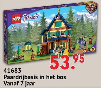 Promotions 41683 paardrijbasis in het bos - Lego - Valide de 01/11/2021 à 06/12/2021 chez Freetime