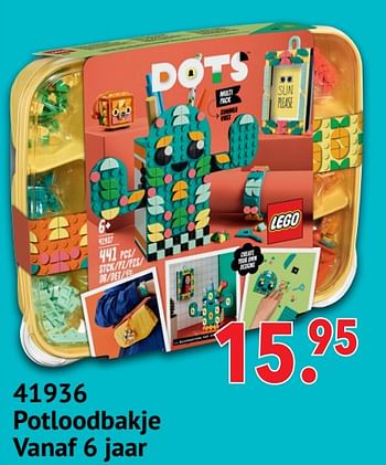 Promoties 41936 potloodbakje - Lego - Geldig van 01/11/2021 tot 06/12/2021 bij Freetime