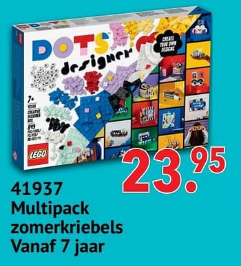 Promotions 41937 multipack zomerkriebels - Lego - Valide de 01/11/2021 à 06/12/2021 chez Freetime