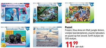 Promoties Puzzel - Ravensburger - Geldig van 01/11/2021 tot 06/12/2021 bij Freetime