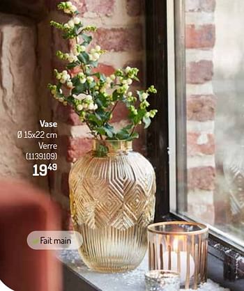 Promotions Vase - Produit Maison - Oh'Green - Valide de 10/11/2021 à 21/11/2021 chez Oh'Green