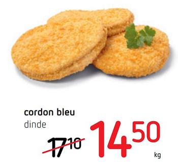 Promotions Cordon bleu dinde - Produit Maison - Spar Retail - Valide de 18/11/2021 à 01/12/2021 chez Spar (Colruytgroup)