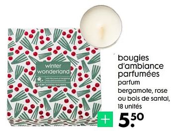 Promotions Bougies d’ambiance parfumées - Produit maison - Hema - Valide de 17/11/2021 à 27/11/2021 chez Hema