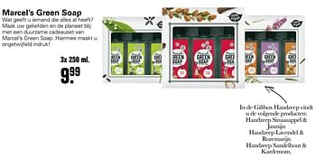 Promoties Marcel`s green soap - Marcel's Green Soap - Geldig van 10/11/2021 tot 04/12/2021 bij De Online Drogist