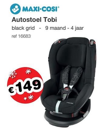 Promoties Autostoel tobi - Maxi-cosi - Geldig van 19/11/2021 tot 22/11/2021 bij Europoint
