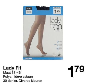 Promoties Lady fit - Huismerk - Zeeman  - Geldig van 20/11/2021 tot 26/11/2021 bij Zeeman