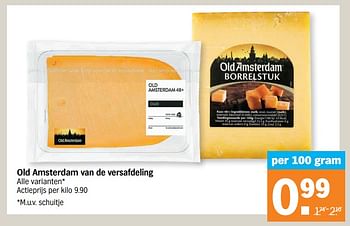Promotions Old amsterdam van de versafdeling - Old Amsterdam - Valide de 22/11/2021 à 28/11/2021 chez Albert Heijn