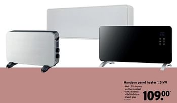 Promoties Handson panel heater 1,5 kw - Handson - Geldig van 24/11/2021 tot 21/12/2021 bij Gamma