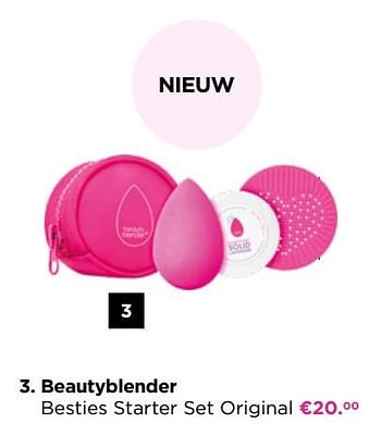 Promoties Beautyblender besties starter set original - Beautyblender - Geldig van 22/11/2021 tot 29/11/2021 bij ICI PARIS XL