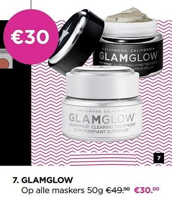 Promoties Glamglow op alle maskers - Glamglow - Geldig van 22/11/2021 tot 29/11/2021 bij ICI PARIS XL