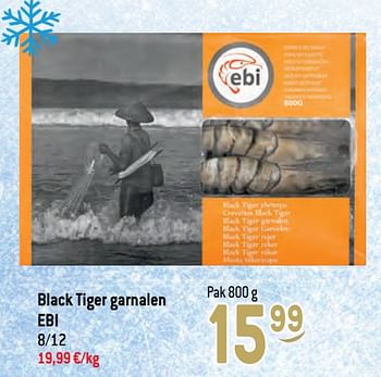 Promoties Black tiger garnalen ebi - Ebi - Geldig van 17/11/2021 tot 31/12/2021 bij Match
