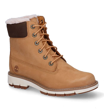 Promotions Timberland Lucia Way 6IN Warm Lined Cognac Boots - Valide de 25/11/2021 à 07/01/2022 chez Torfs