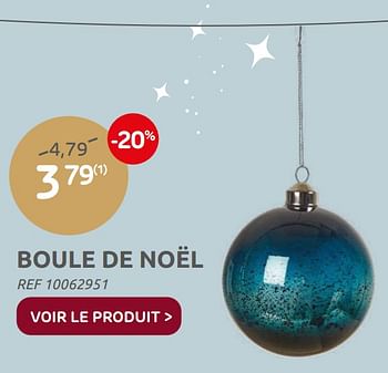 Promotions Boule de noël - Produit maison - Brico - Valide de 01/12/2021 à 03/01/2022 chez Brico