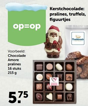 Promoties Chocolade amore pralines - Huismerk - Aveve - Geldig van 01/12/2021 tot 11/12/2021 bij Aveve