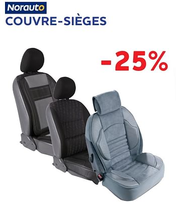 Promotions Couvre-sièges -25% - Norauto - Valide de 30/11/2021 à 04/01/2022 chez Auto 5