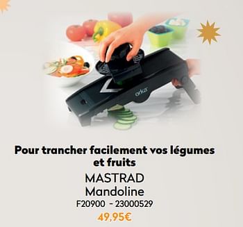 Promotions Mastrad mandoline f20900 - Mastrad - Valide de 01/12/2021 à 31/12/2021 chez Krefel