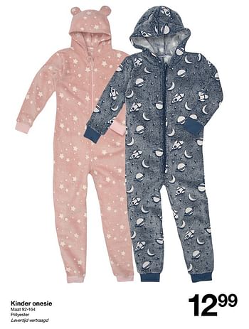 Promoties Kinder onesie - Huismerk - Zeeman  - Geldig van 04/12/2021 tot 10/12/2021 bij Zeeman