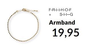 Promoties Armband - Friihof+siig - Geldig van 01/12/2021 tot 31/12/2021 bij Bon'A Parte