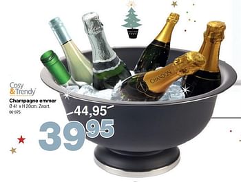 Promoties Champagne emmer - Cosy & Trendy - Geldig van 02/12/2021 tot 31/12/2021 bij Home & Co