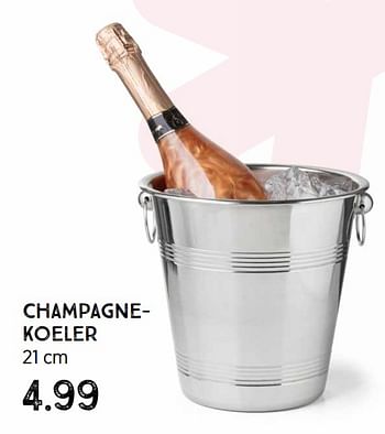 Promoties Champagnekoeler - Huismerk - Xenos - Geldig van 06/12/2021 tot 02/02/2022 bij Xenos