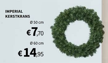 Promoties Imperial kerstkrans - Huismerk - Horta - Geldig van 03/11/2021 tot 25/12/2021 bij Horta