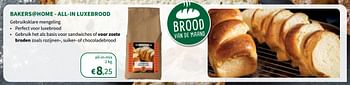 Promoties Bakers@home - all-in luxebrood - Bakers@Home - Geldig van 01/12/2021 tot 12/12/2021 bij Horta