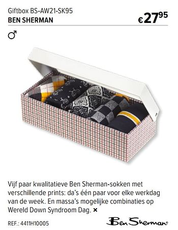 Promoties Giftbox bs-aw21-sk95 ben sherman - Ben Sherman - Geldig van 02/12/2021 tot 02/01/2022 bij A.S.Adventure