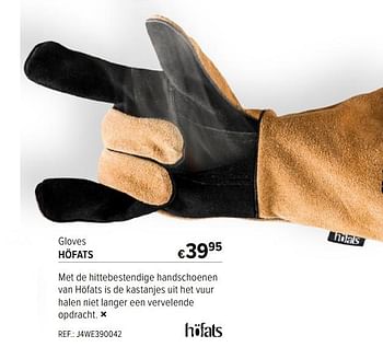 Promoties Gloves höfats - Höfats - Geldig van 02/12/2021 tot 02/01/2022 bij A.S.Adventure