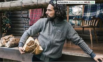 Promoties Patagonia woolyester jacket - Patagonia - Geldig van 02/12/2021 tot 02/01/2022 bij A.S.Adventure