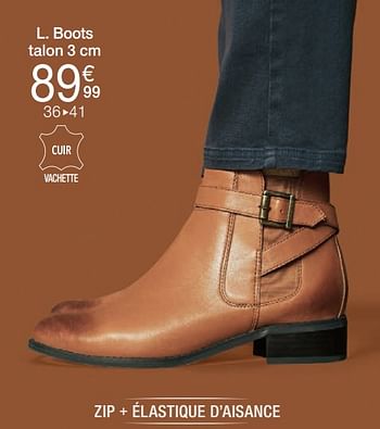 Promotions Boots - Produit Maison - Damart - Valide de 01/12/2021 à 31/12/2021 chez Damart
