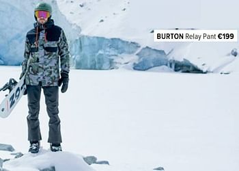 Promoties Burton relay pant - Burton - Geldig van 02/12/2021 tot 02/01/2022 bij A.S.Adventure
